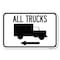 Signmission Safety Sign, 12 in Height, Aluminum, 18 in Length, 22783 A-1218-22783 - alternate 1